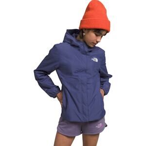 NWT THE NORTH FACE Girls' Antora Waterproof Rain Jacket, Cave Blue, X-Small